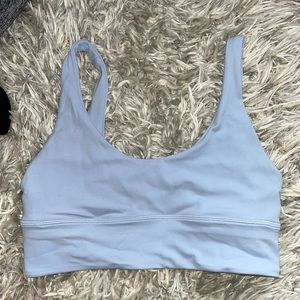 lulu Lemon align bra size 8 light blue